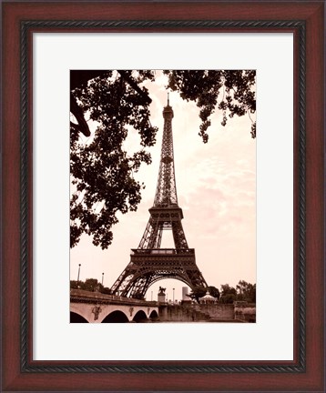 Framed Eiffel Views I Print