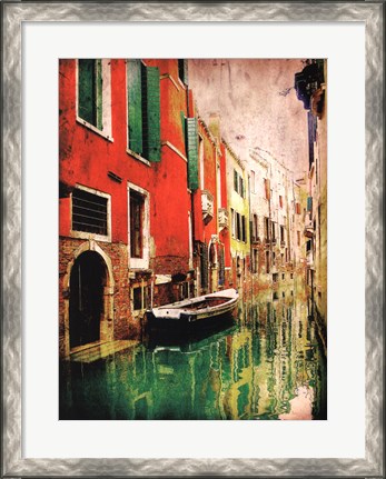 Framed Streets of Italy II Print