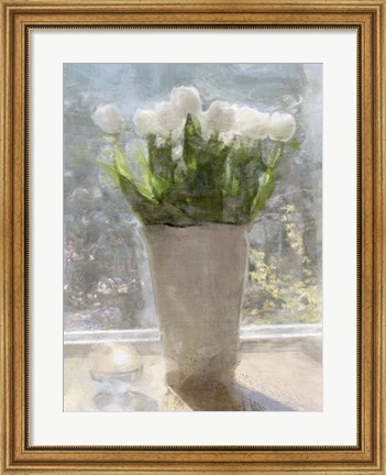 Framed Tulips in the Sun Print