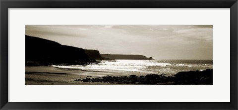 Framed Cornish Beach Print