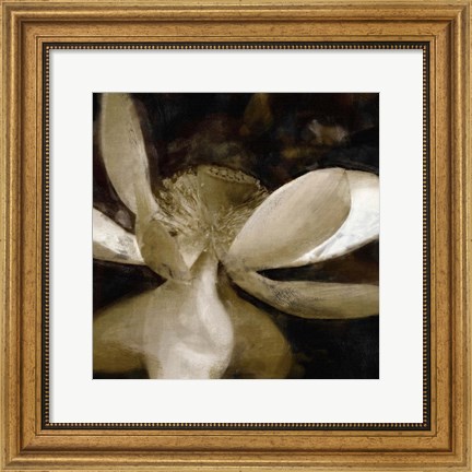 Framed Bronze Lily VI Print