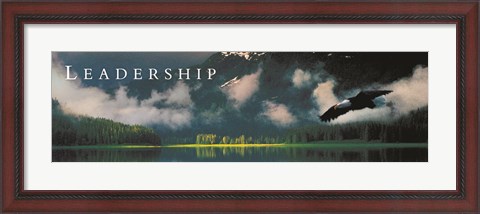 Framed Leadership-Eagle Print