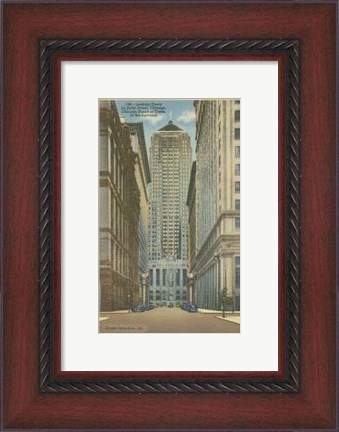 Framed Chicago- La Salle Street Print