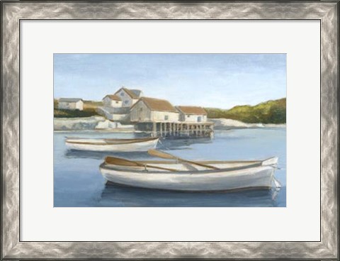 Framed Tranquil Waters I Print