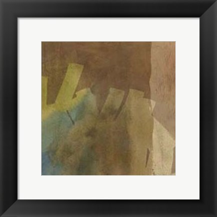 Framed Mediterranean Impressions I Print