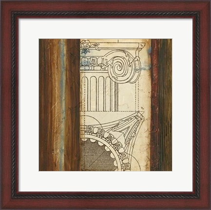 Framed Architectural Archive II Print