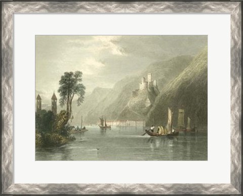 Framed On the Rhine Print