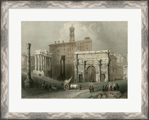 Framed Forum- Rome, Italy Print