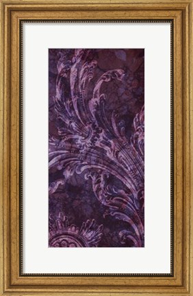 Framed Grape Tart II Print