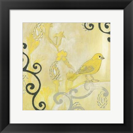 Framed Canary I Print