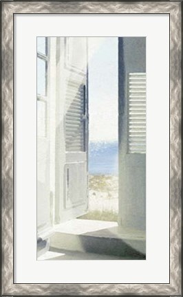 Framed Coastal Doorway II Print
