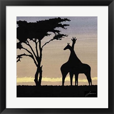 Framed Savanna IV Print