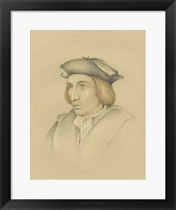 Framed 16th Century Portrait IV Print