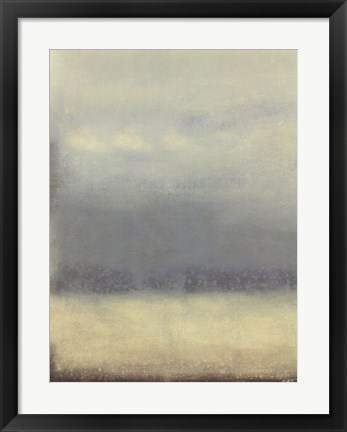 Framed Coastal Rain II Print