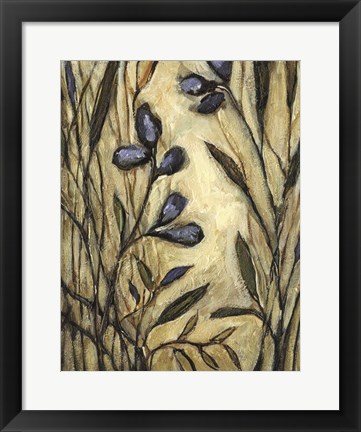 Framed Lavender Goodbyes Print