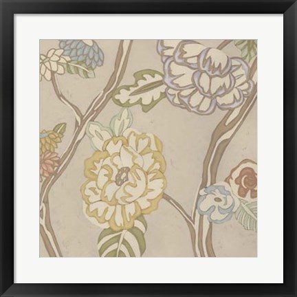 Framed Organza Chintz II Print