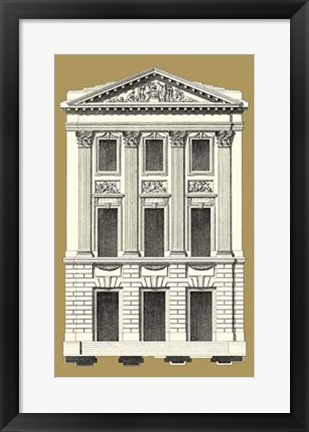 Framed Grand Facade III Print