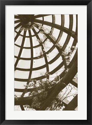 Framed Pergola Basket Print