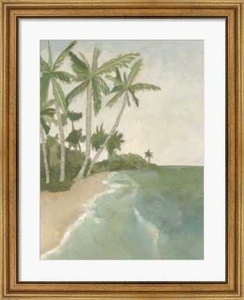 Framed Island Breeze I Print