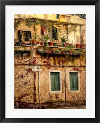 Framed Italian Garden Print