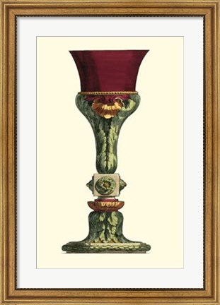 Framed De La Fosse Goblet IV Print