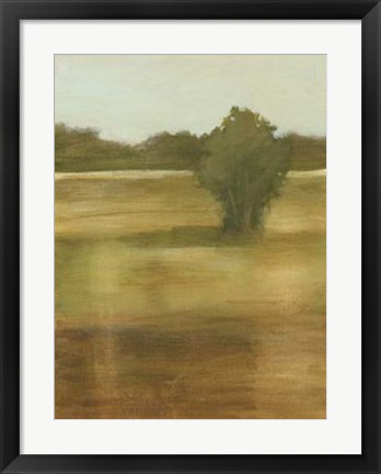 Framed Tranquil Meadow II Print