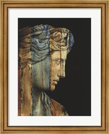 Framed Ancient Mythology I Print