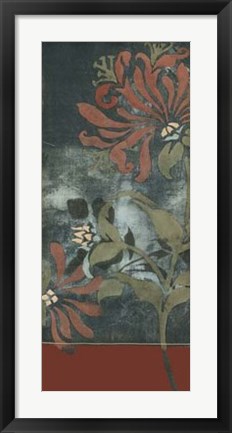 Framed Silhouette Tapestry I Print