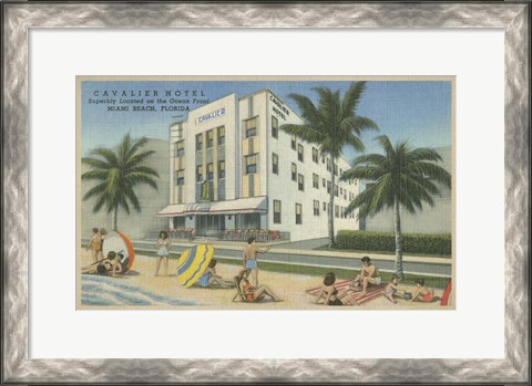 Framed Miami Beach II Print