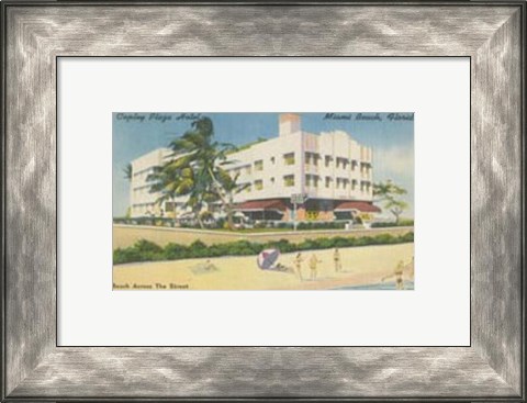 Framed Miami Beach IV Print
