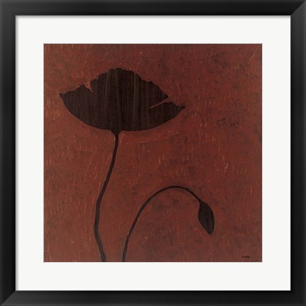 Framed Poppy Print