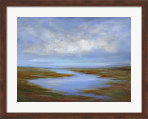 Framed Pescadero Wetlands Print