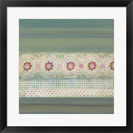 Framed Gift of Blooms II Print