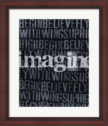 Framed Dream, Imagine... II Print