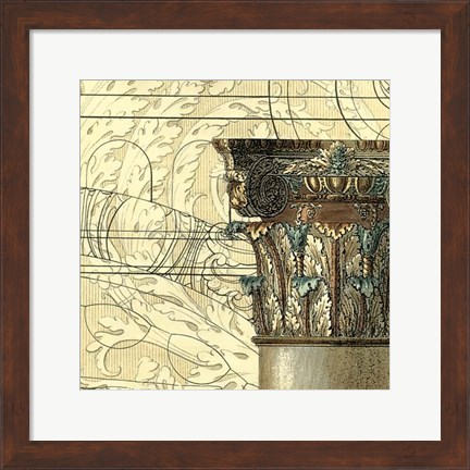 Framed Architectural Inspiration III Print