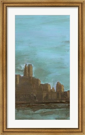Framed Manhattan Triptych III Print