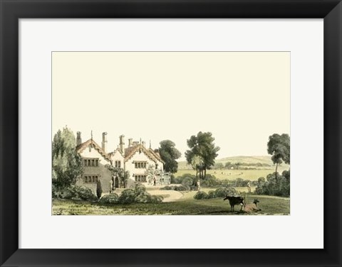 Framed Lancashire Castles IV Print
