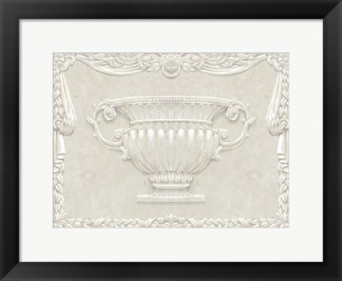 Framed Large Urn Print