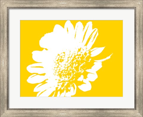 Framed Yellow Mum Print