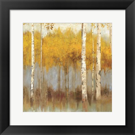 Framed Golden Grove I Print