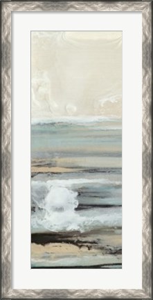 Framed Aqua Seascape III Print