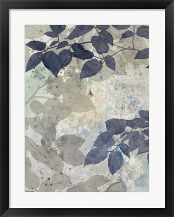 Framed Aquarelle Shadows II Print