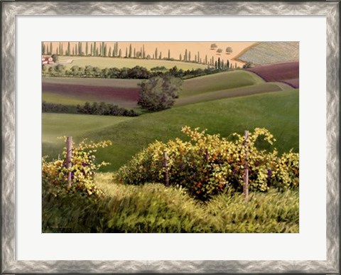 Framed Chianti Hills Print