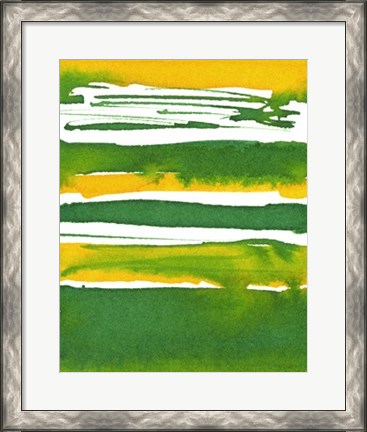 Framed Saturated Spring II Print