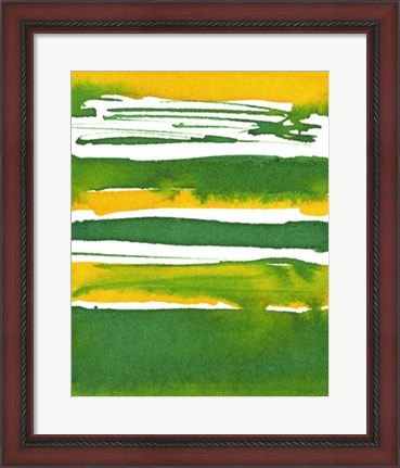 Framed Saturated Spring II Print
