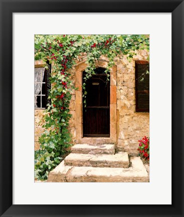 Framed Sunlit Vines Print