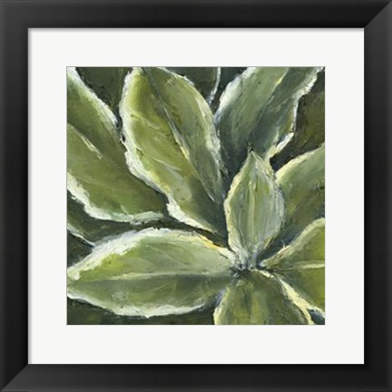 Framed Hosta Detail II Print