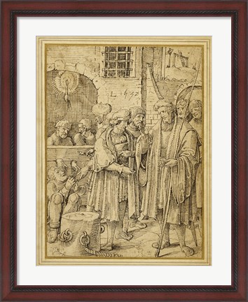 Framed Seven Acts of Mercy: Ransoming Prisoners Print