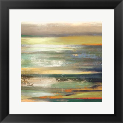 Framed Evening Tide I Print