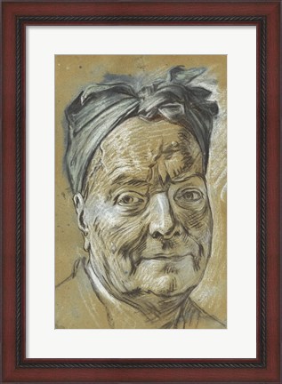 Framed Portrait of Louis de Silvestre Print